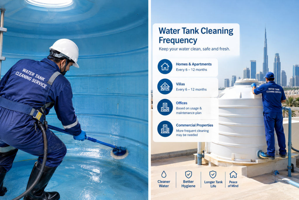 water tank cleaning Dubai