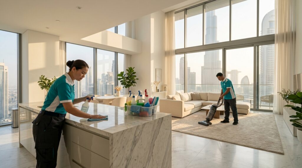 cleaning services in Downtown Dubai