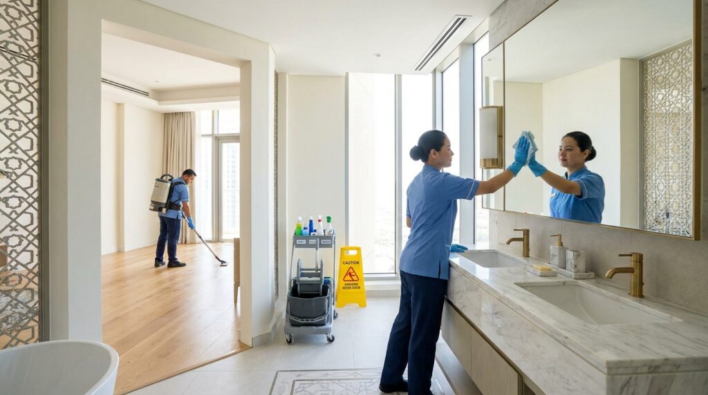 Move-Out House Cleaning Before Handover