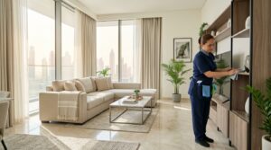 Professional Housekeeping in a Dubai