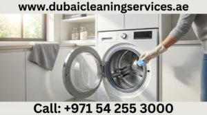 Cleaning the drum rim and rubber seal of a front-load washing machine