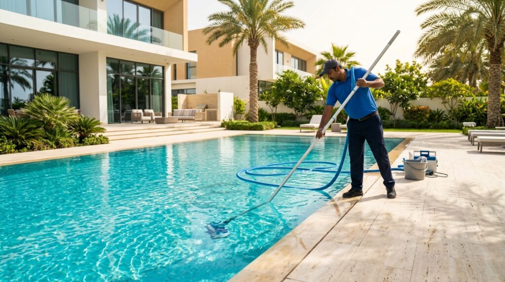 Swimming Pool Cleaning Services in Dubai: Costs & Care